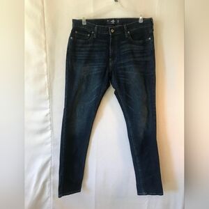 Hollister Navy Skinny Jeans